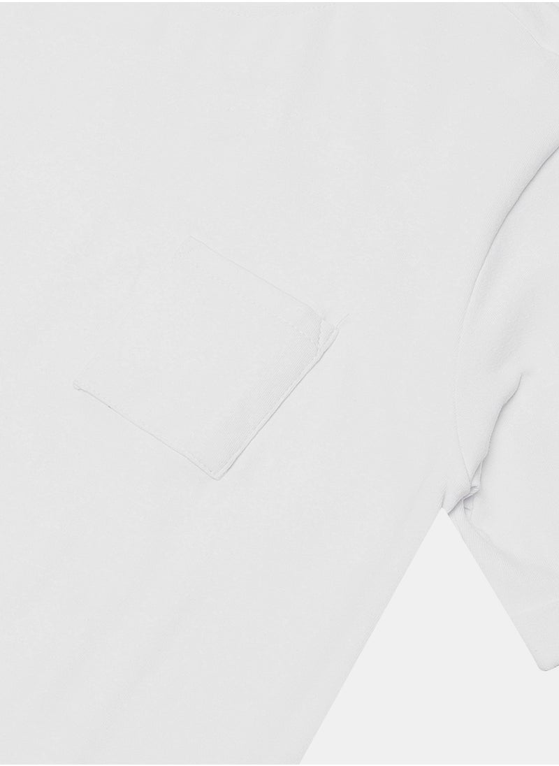 giggles - T.SHIRT BASIC white Junior Boys - Image 1