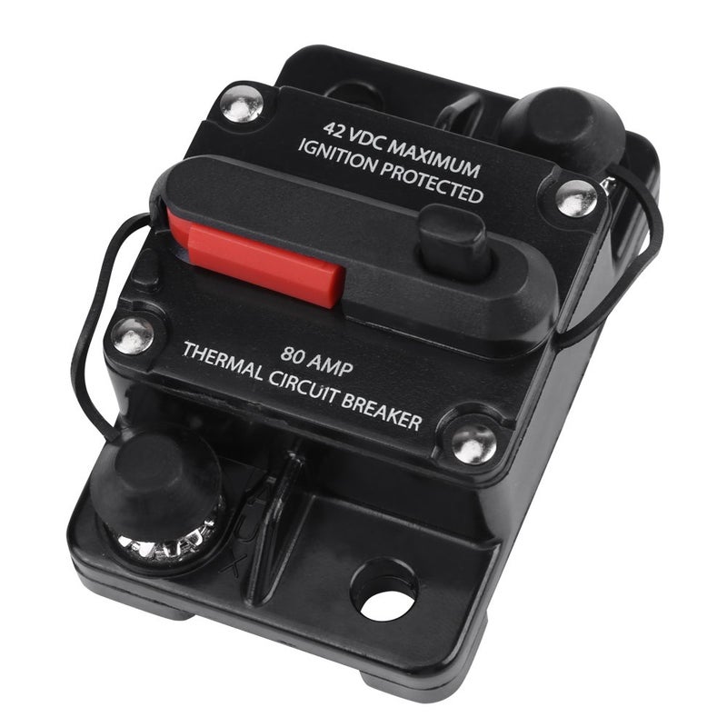 36A Manual Reset Circuit Breaker DC 12V 42V 50A 300A For Car Audio Stereo System - Image 2