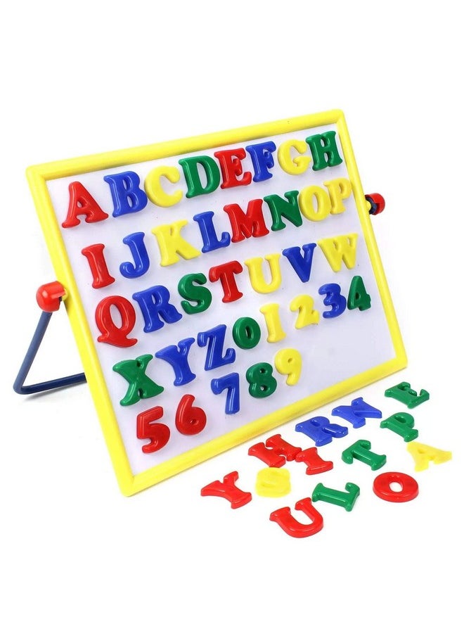 Lots4kids Lots4Kids Ratna S Alpha Magnetic Learning Board Big Deluxe - Kids, Multicolor  - Image 1