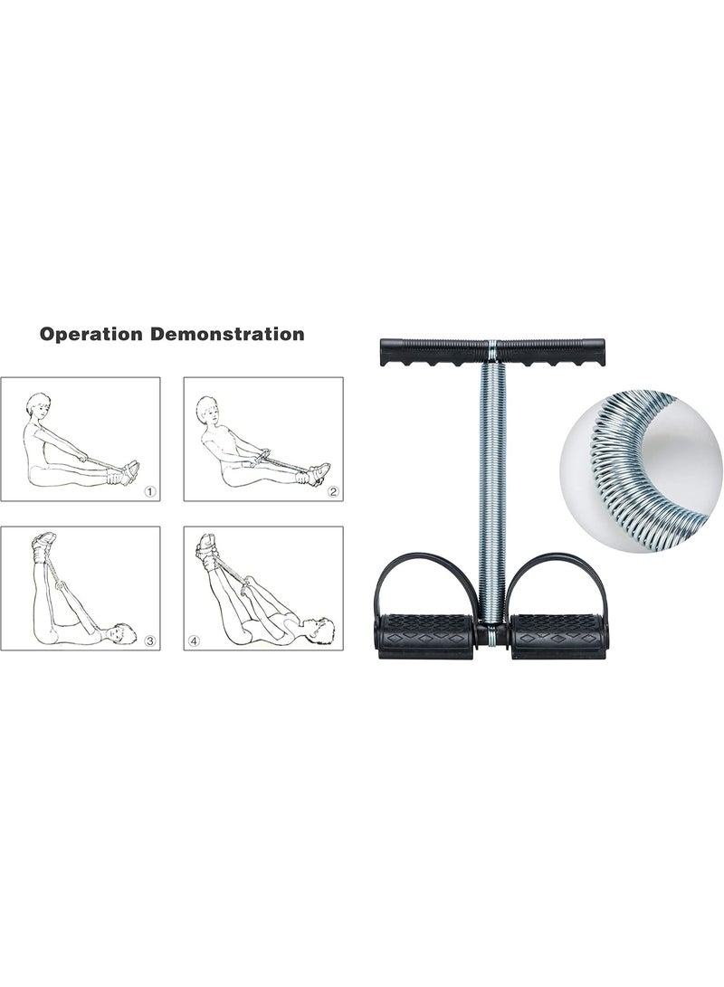 رونق مجموعه تمارين الجسم بالكامل: جهاز تدوير الدواسات ، حبل قفز ، مقوي قبضة اليد ، أدوات رياضية منزلية لممارسة التمارين في المنزل، العاب جيم ، - العاب رياضية  -أدوات رياضية  -أدوات رياضية منزلية -  العاب بدنية أدوات تمارين البطن . - Image 4