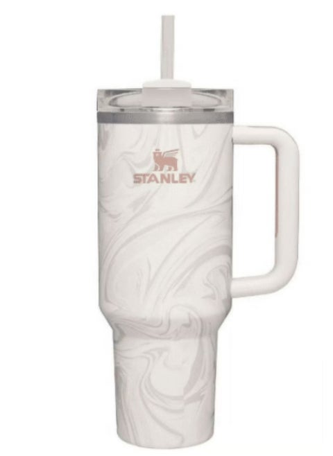 Stanley Quencher H2.0 FlowState 40 oz Swirl Tumbler with Lid & Straw, Vacuum Insulated