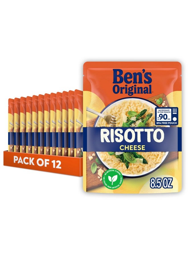 بنز أوريجنال أرز بنكهة الريزوتو بالجبن من BEN'S ORIGINAL Ready Rice، وجبة عشاء سهلة، كيس 8.5 أونصة (عبوة من 12 قطعة) - Image 1