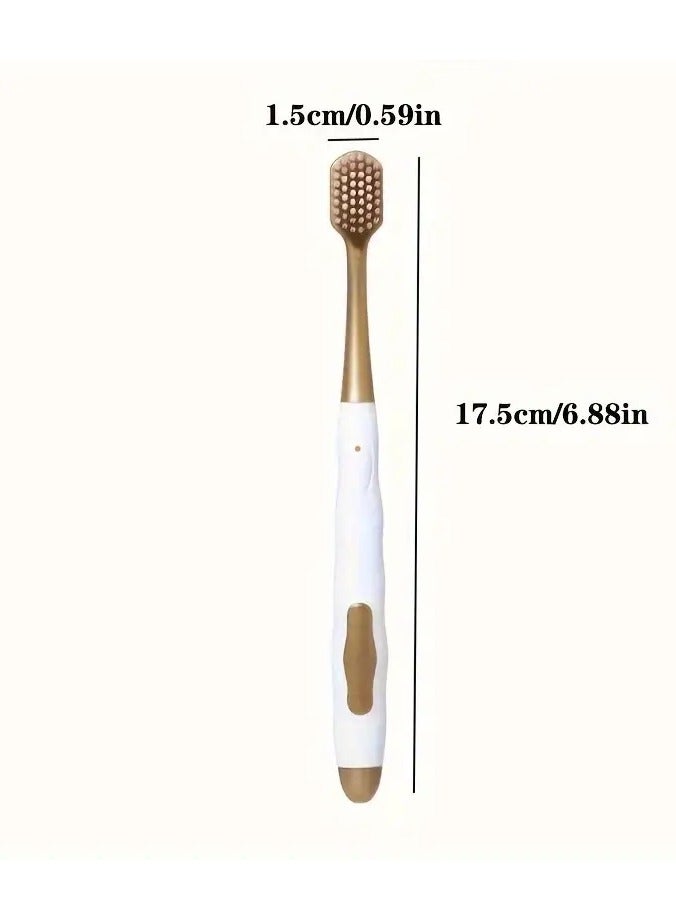 جلوسكي 6pcs مجموعة فرشاة أسنان ناعمة للغاية-شعيرات متطورة فائقة الدقيقة، تنظيف يدوي، مثالية للأسنان الحساسة واللثة - Image 5