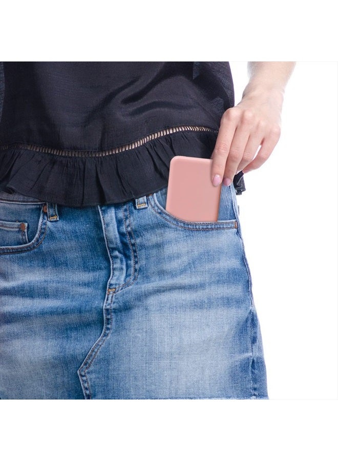 wobsion Compact Mirror, Led Pocket Mirror,1x/3x Magnifying Mirror with Light,2-Sided Handheld Magnetic Switch Fold Mirror,Small Travel Makeup Mirror,Lighted Compact Mirror for Purse,Gifts(Pink) - Image 5