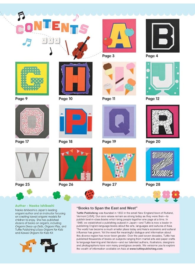 null - ABC Origami: Learn Your Alphabet and Numbers Through Origami! ( - Image 1