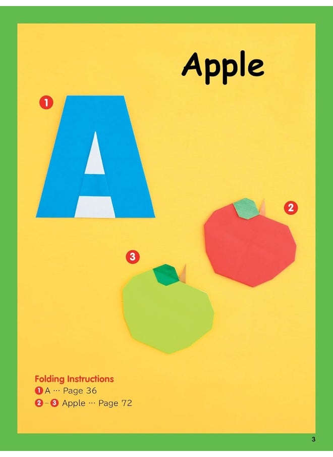 null - ABC Origami: Learn Your Alphabet and Numbers Through Origami! ( - Image 1