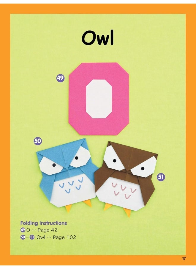 null - ABC Origami: Learn Your Alphabet and Numbers Through Origami! ( - Image 1