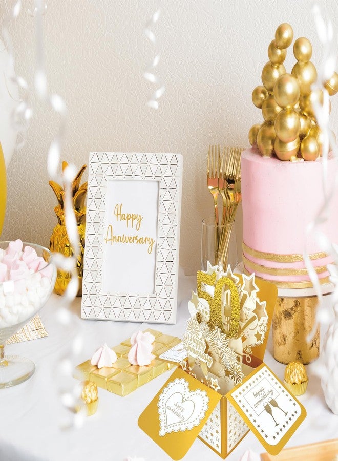 Asmallgf Happy 50th Anniversary Pop Up Card Gifts for Couple - Image 5