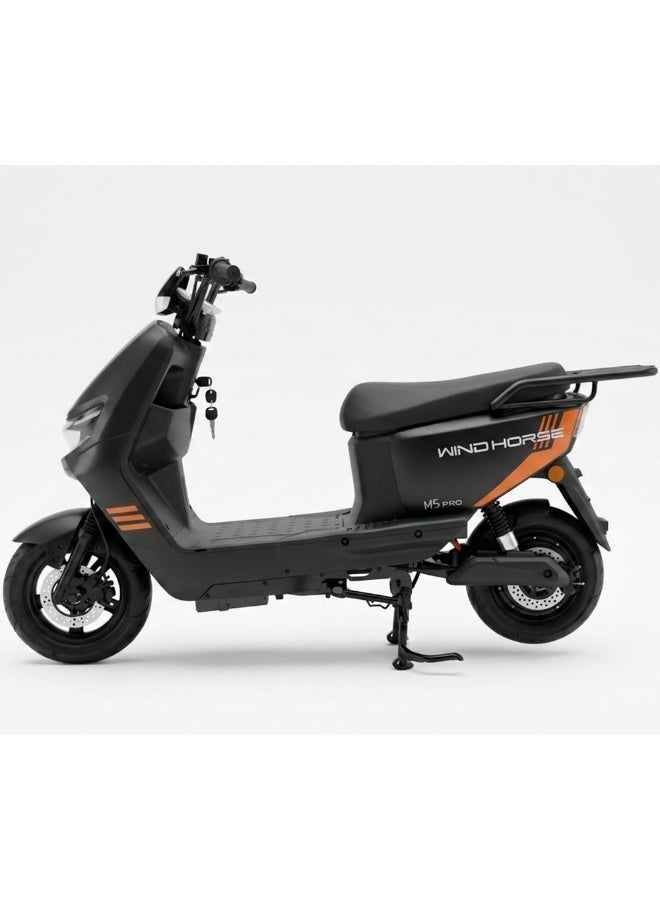 Wind Horse M5 Pro Electric Bike 1500W Powerful Motor, 80KM/H High-Speed, 60V 20Ah, 50KM Range, 14-Inch Tires, Carbon Alloy Frame, NFC Smart Keys, Dual Suspension – Ultra Performance E-Bike for Adults - Image 5