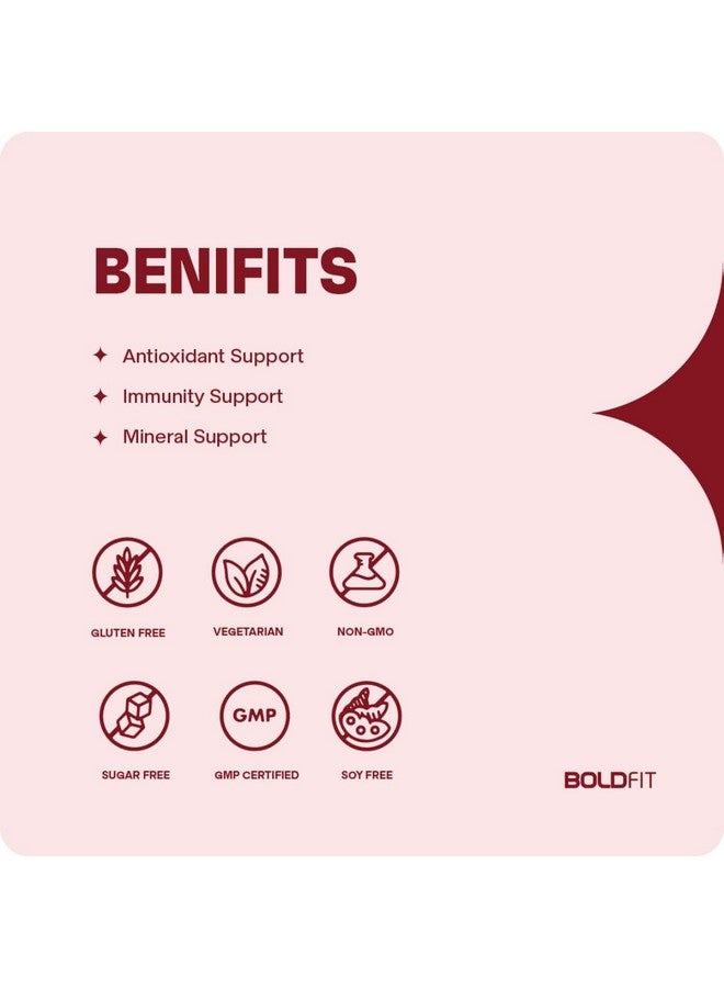 Boldfit Calcium Complex Supplement 1000mg With Alfalfa For Women And Men. Calcium Citrate Malate With Vitamin D2 And B12. Ideal For Immunity, Bone And Joint Support. (60 Vegetarian Tablets), 60 count - Image 3