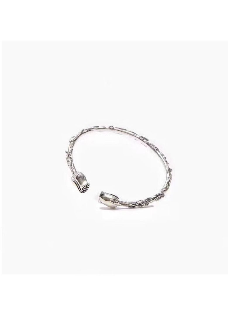 Retro S925 Silver Bracelet  - Image 1