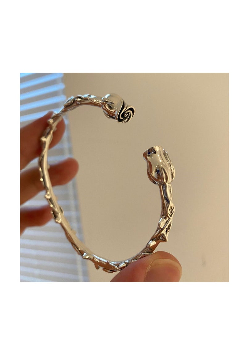 Retro S925 Silver Bracelet  - Image 2