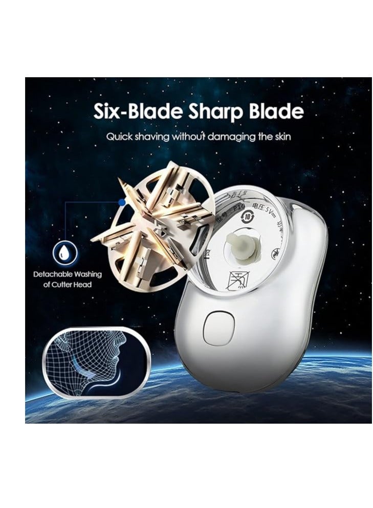 Mini portable Electric Shaver foe Men, Pocket Size Portable Shaver - Image 4