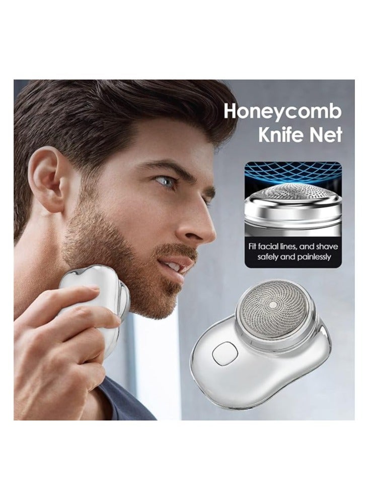 Mini portable Electric Shaver foe Men, Pocket Size Portable Shaver - Image 3