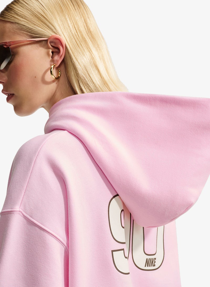 Nike Studio Fleece Oversized Hoodie - Image 4