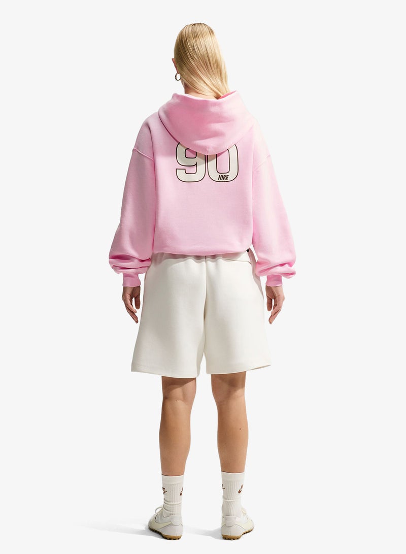 Nike Studio Fleece Oversized Hoodie - Image 2