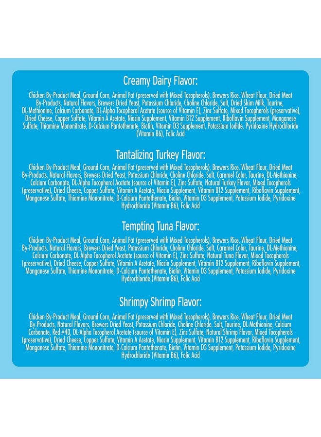 Temptations Classic Crunchy And Soft Cat Treats Variety Pack With Creamy Dairy, Tempting Tuna, Shrimpy Shrimp, And Tantalizing Turkey Flavors, (6) 6.3 Oz. Pouches - Image 4