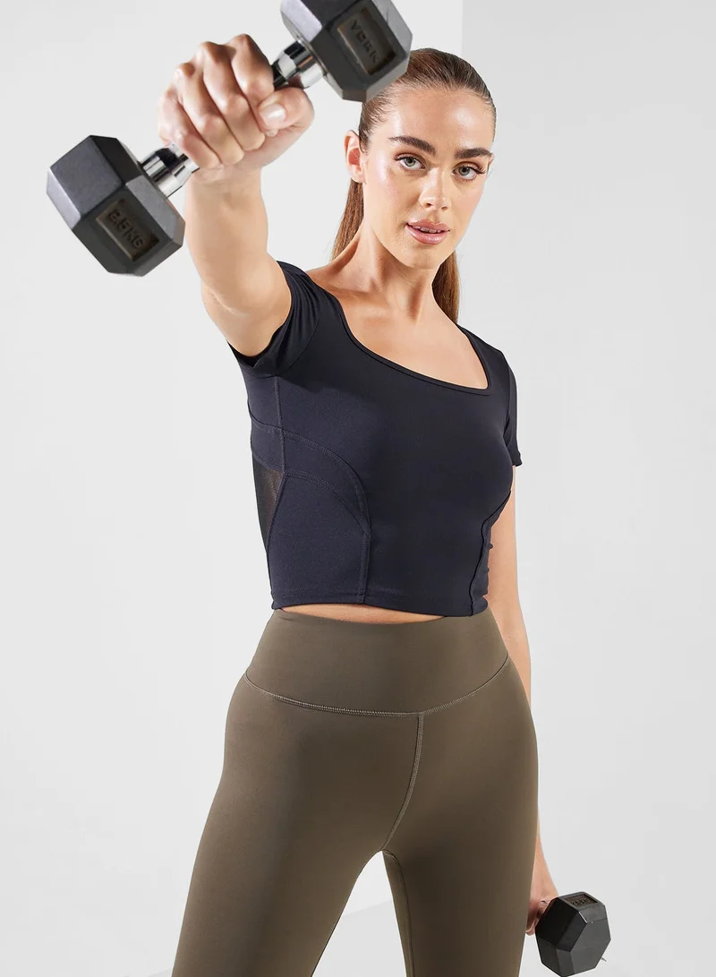 FRWD Scoop Neck Fitted Training T-Shirt