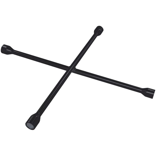 Performance Tool W11 Black 25-Inch Truck SAE/Metric 4-Way Cross Lug Wrench - Image 1