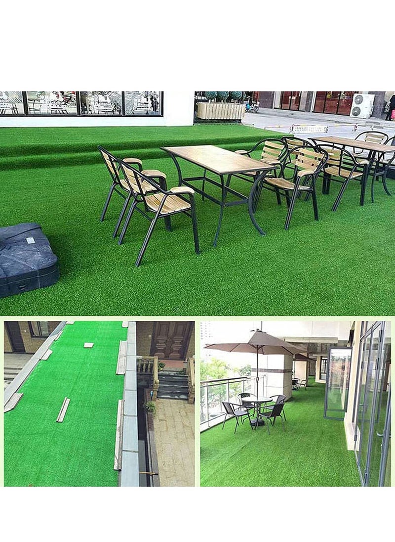 LINGWEI - Artificial Grass Carpet Fake Grass Turf 30mm Garden Lawn Landscape Balcony Synthetic Turf Mat Thick Fake Grass Pet Pad - Image 1