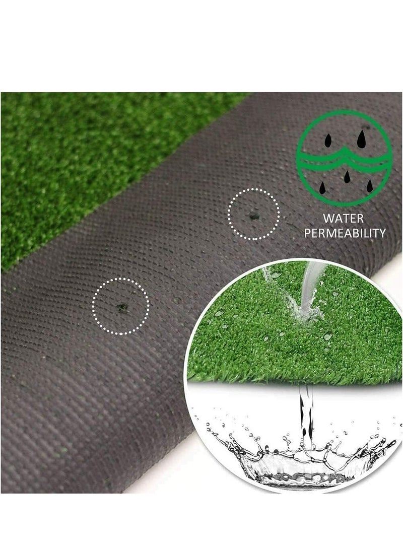 LINGWEI - Artificial Grass Carpet Fake Grass Turf 30mm Garden Lawn Landscape Balcony Synthetic Turf Mat Thick Fake Grass Pet Pad - Image 1