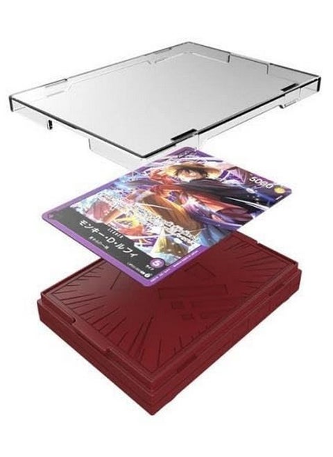 BANDAI 2024 One Piece TCG Card Game: Sound Loader Case Volume 1: Monkey D. Luffy
