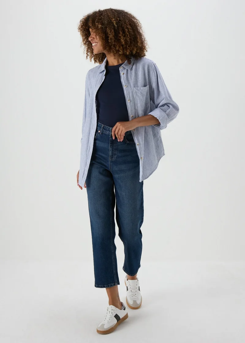Matalan Navy Fitted T-Shirt