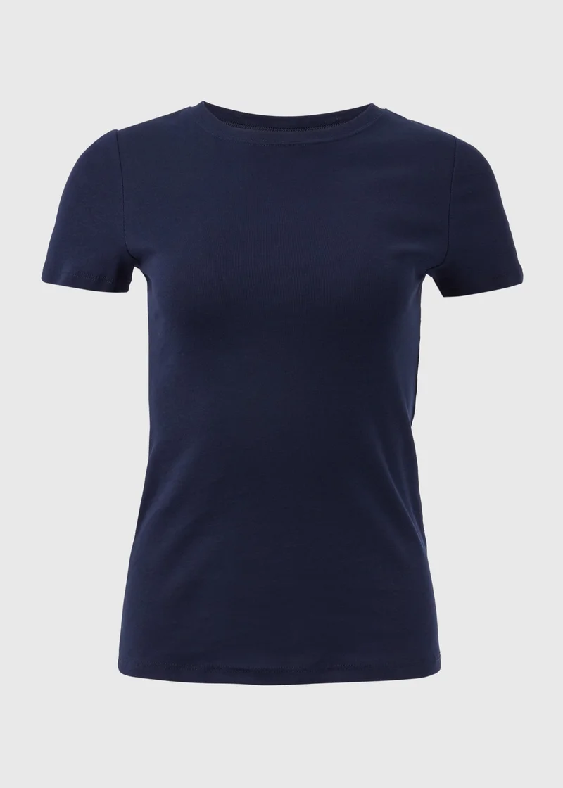 Matalan Navy Fitted T-Shirt