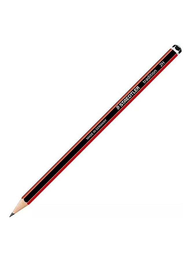 STAEDTLER Tradition 2H Pencil Red 