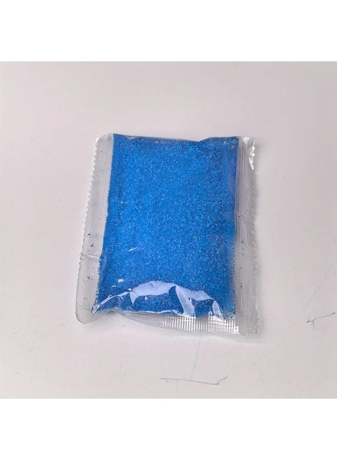 Blue Magic Sand Set for Kids Non Wet Reusable Sensory Play DIY Sculpting Toy - Image 1