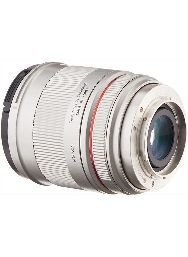 Rokinon 35mm F1.2 High Speed Wide Angle Lens for Fujifilm X Mount - Silver - Fuji X  - Image 2