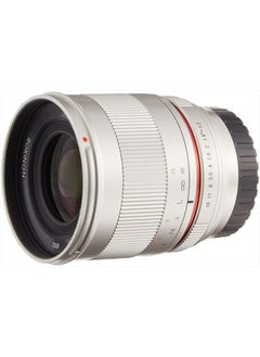 Rokinon 35mm F1.2 High Speed Wide Angle Lens for Fujifilm X Mount - Silver - Fuji X  - Image 1