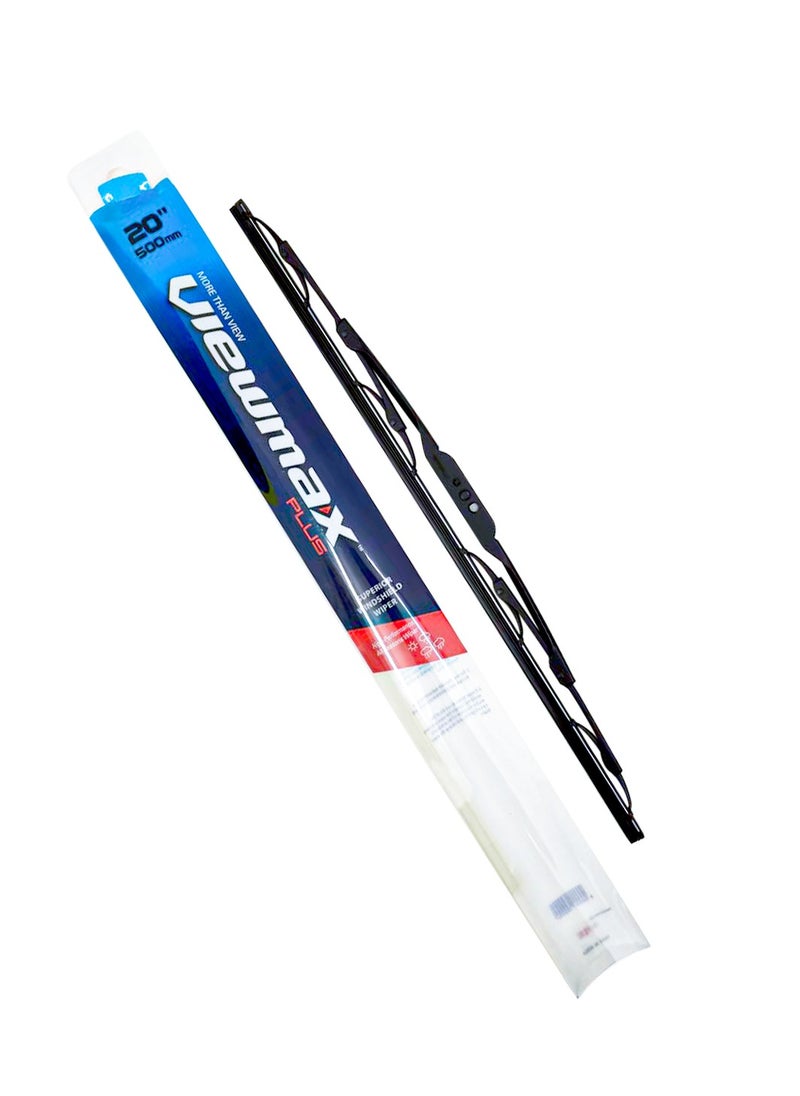 UNIMAX Windshield Car Wiper Blades, Powerful Performance Conventional Wiper Blades-2 Pcs- 20'' 500mm  - Image 3