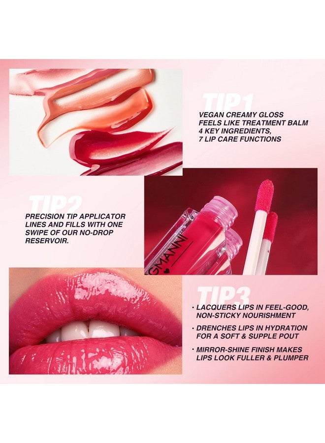 Dulele 12Pcs Watery Liquid Lipstick Set Moisturizing & Highly Pigmented Colored Lip Gloss Longwear Not Fade Rose Lip Tint Stain With Gift Box - Image 4