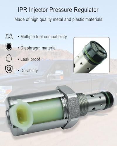 TIKSCIENCE 60 IPR Valve Injector Pressure Regulator Fit for 20032010 Ford 60L V8 Powerstroke Diesel Turbocharged F250 F350 F450 Super Duty Excursion 0410 E350 E450 Replace 5C3Z9C968CA CM5126 - Image 3