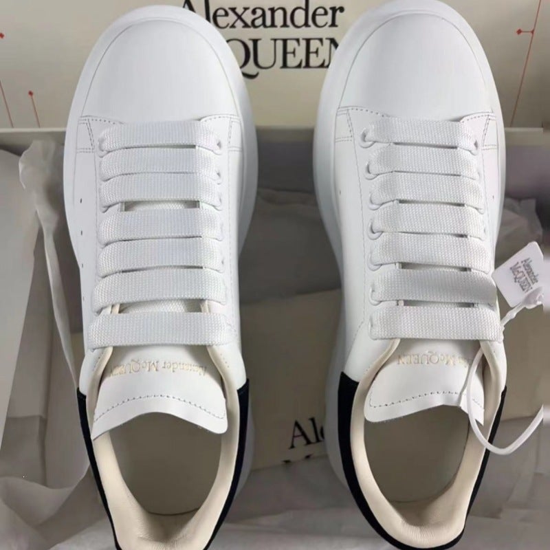 Luxury High-End Mcqueen New Fashion Versatile Breathable Sneakers Casual Sports Shoes Breathable Height-Increasing Shoes - Image 4