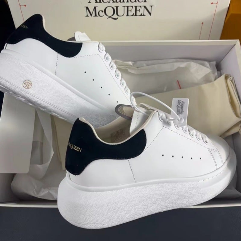 Luxury High-End Mcqueen New Fashion Versatile Breathable Sneakers Casual Sports Shoes Breathable Height-Increasing Shoes - Image 3