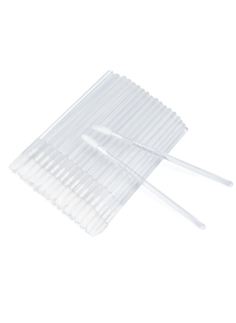 g2plus 200PCS Lip Gloss ApplicatorsDisposable Lip Brushes Lipstick Gloss Wands Applicator Perfect Makeup Tool Kits Transparent 