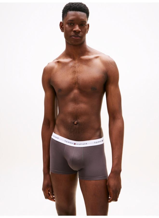 TOMMY HILFIGER 5-Pack Signature Logo Waistband Trunks - Image 3