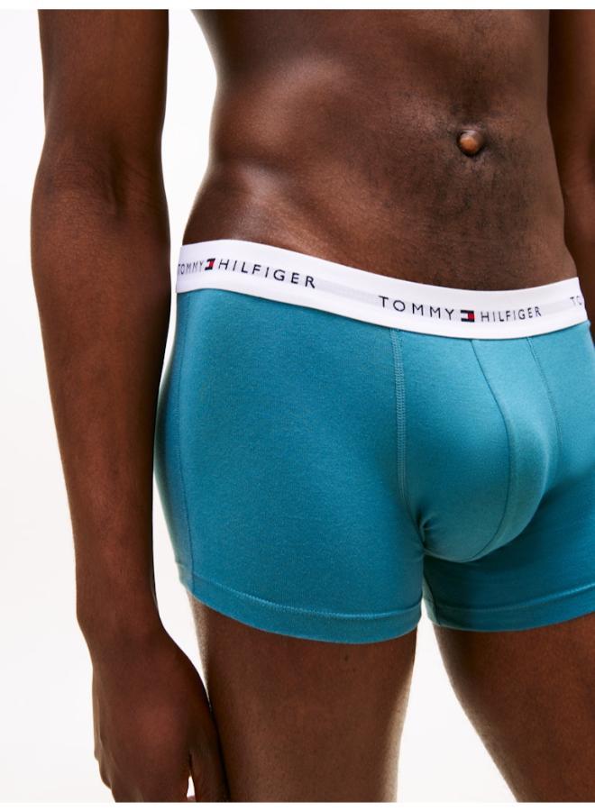TOMMY HILFIGER 5-Pack Signature Logo Waistband Trunks - Image 4