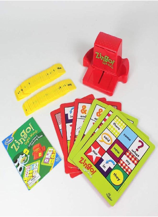 Think Fun ThinkFun Zingo Sight Words Award Winning Early Reading Game for Pre-K to 2nd Grade - Toy of the Year Finalist, A Fun and Educational Game Developed by Educators for Boys and Girls, Multicolor  - Image 2