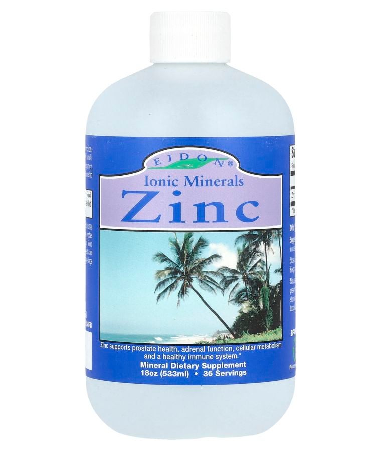 Eidon Ionic Minerals Zinc 18 oz (533 ml) (7.5 mg per Serving)