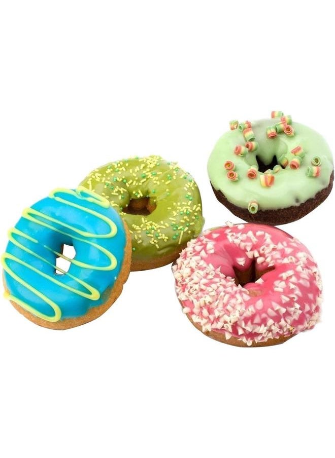 yongsheng Silicone Mini Donut Pan, 18 -Cavity Doughnut Baking Mold Tray - Muffin Cups, Cake Mold, Biscuit Mold  - Image 5