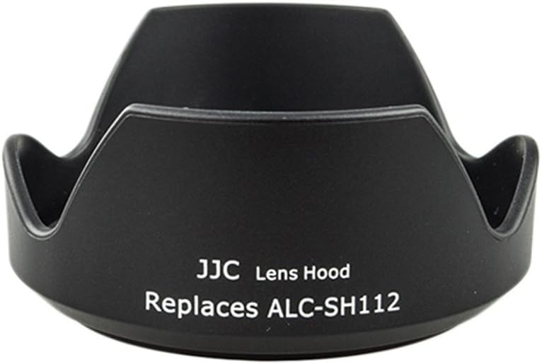 JJC Dedicated Lens Hood Sunshade for Sony E 35mm f18 OSS SEL35F18 Sony FE 28mm f20 SEL28F20 E 16mm f28 SEL16F28 Pancake Lens E 1855mm f3556 OSS SEL1855 on A7 A6300 A6000 as ALCSH112 - Image 1