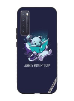 Protective Case Cover For Huawei Nova 7 5G Always With My Book Design Multicolour