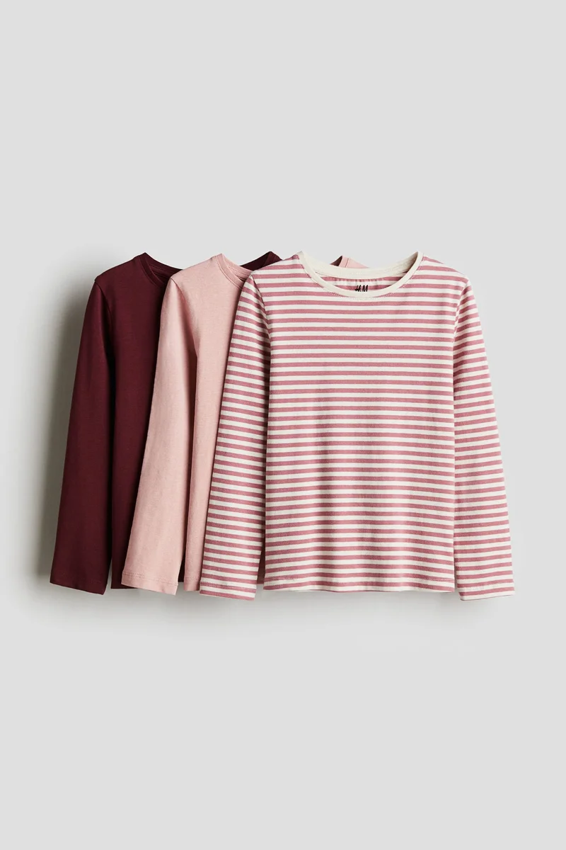 اتش اند ام 3-Pack Long-Sleeved Tops