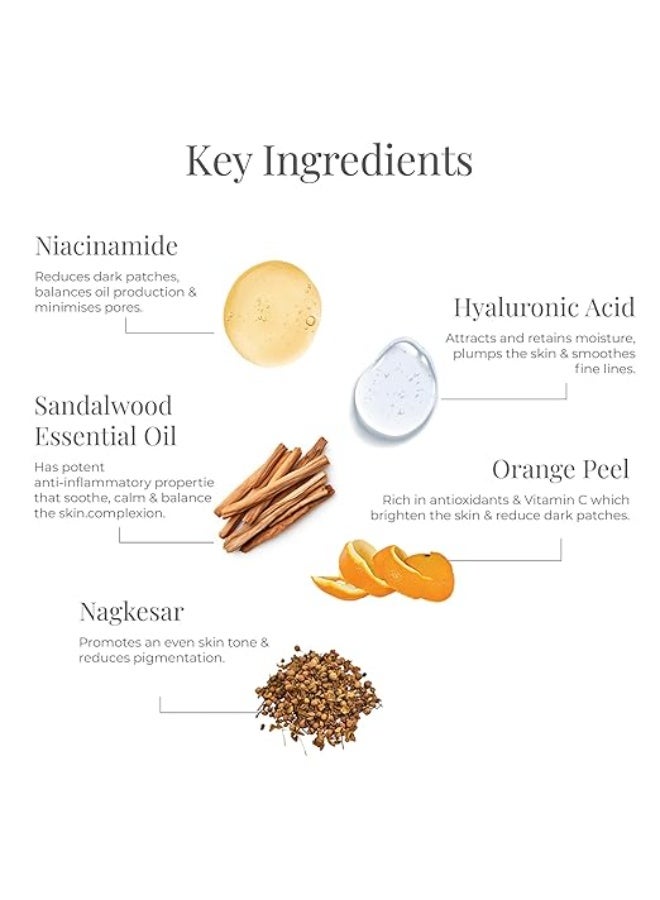 Forest Essentials Ayurvedic Purifying Face wash with Sandalwood & Orange Peel | For All Skin Types | Sulphate Free | Paraben Free - Image 3