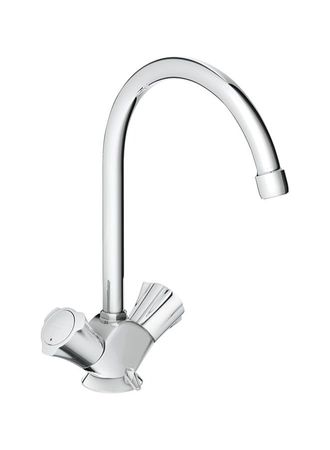 ITALO monophoton lavabo flex cm-60 one hole basin mixer j-spout flex cm 60 - Image 1
