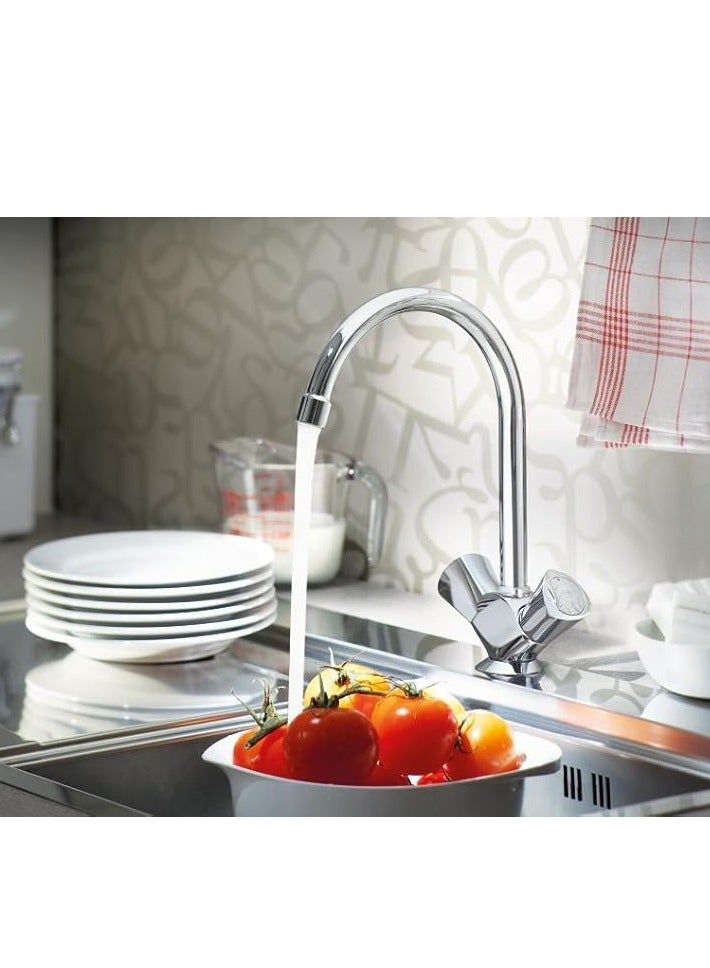 ITALO monophoton lavabo flex cm-60 one hole basin mixer j-spout flex cm 60 - Image 2