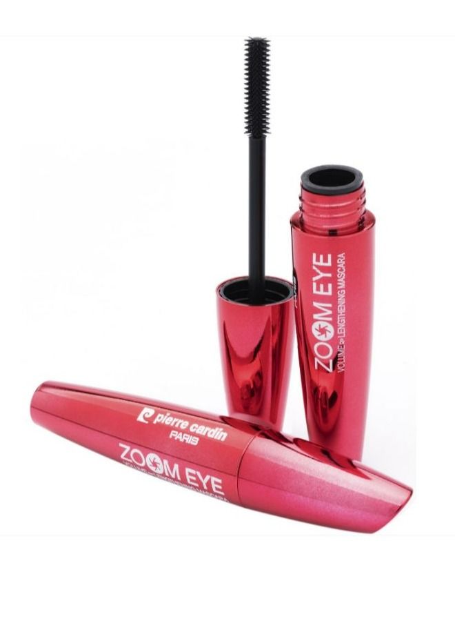 Pierre Cardin Paris Zoom Eye Volume & Lengthening Mascara 7ml 500 - Image 2